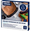 Foremki papierowe VÖGEL AK 175 do Air Fryer 16 cm (150 sztuk) Kolor Brązowy