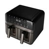 Air Fryer Frytkownica beztłuszczowa AIWA AFR-9000 Futago, 9l, z podwójnym koszem