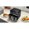 Air Fryer Frytkownica beztłuszczowa AIWA AFR-9000 Futago, 9l, z podwójnym koszem Typ Frytkownica beztłuszczowa