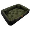 Legowisko dla psa OSKAR Comfortable Zielono-czarny 75 x 65 cm Przeznaczenie Dla psa