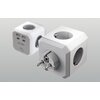Kostka zasilająca BLITZWOLF BW-EC2 8-in-1 4xAC / 2 x USB-A / 2 x USB-C Uziemienie Tak