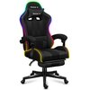 Fotel HUZARO Force 4.7 RGB Mesh Czarny Regulowane oparcie Tak