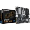 Na zdjęciu widoczna jest płyta główna oraz opakowanie z napisem "GIGABYTE B760M D3HP WiFi6 ULTRA DURABLE MOTHERBOARD". Płyta główna ma różne złącza i komponenty elektroniczne, a na opakowaniu znajduje się duże logo "UD".