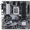 Płyta główna z widocznymi złączami, gniazdami RAM oraz gniazdem procesora, z napisem "GIGABYTE" na radiatorze. Na płycie znajdują się oznaczenia techniczne i złącza, a także tekst "Supports Intel Core 14th gen processors" oraz "B760M D3HP WiFi6".