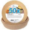 Foremki do pieczenia EXTRALINK Home EX.28587 do Air Fryera 16 x 16 cm (50 szt.) Współpracuje z produktem Uniwersalny