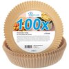 Foremki do pieczenia EXTRALINK Home EX.28570 do Air Fryera 16 cm (100 szt.) Współpracuje z produktem Uniwersalny