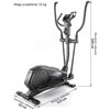 Orbitrek magnetyczny KETTLER Optima 100 12kg 32cm Maksymalna waga użytkownika [kg] 110