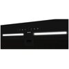 Okap AMICA OMP9554BG Czarny 447m3/h 63dB klasa C Oświetlenie LED Głębokość [cm] 29