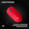 Mysz LOGITECH Pro X Superlight 2 SE Czerwony Mysz pionowa Nie