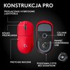 Mysz LOGITECH Pro X Superlight 2 SE Czerwony Rodzaj zasilania Akumulatorowe