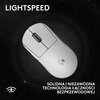 Mysz LOGITECH Pro X Superlight 2 SE Biały Mysz pionowa Nie