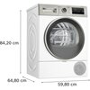 Suszarka BOSCH WTH85VMSPL Serie 4 z pompą ciepła Funkcje dodatkowe Sensitive Drying System