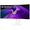 Monitor LG UltraGear 39GX90SA-W.AEU 39" 3440x1440px OLED 240Hz 0.03 [GTG] Curved Częstotliwość odświeżania obrazu [Hz] 240
