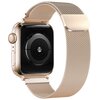 Pasek TECH-PROTECT MilaneseBand do Apple Watch 6/7/8/9/10/SE/Ultra 1/2 (44/45/46/49mm) Złoty