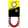 Czerwony kabel z wtykami Jack 6.3 mm, zapakowany w opakowanie z napisem "BlackBird Professional cable" oraz "PRO SERIES 7". Na opakowaniu znajduje się również okrągłe logo z kciukiem w górę otoczone gwiazdkami.