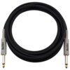 Czarny kabel z dwoma wtykami Jack 6.3 mm, każdy z szarym uchwytem z napisem "BlackBird". Kabel jest zwinięty w okrąg.
