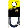 Zdjęcie przedstawia kabel audio z wtykami Jack 6.3 mm, o długości 6 metrów, marki BlackBird, z serii Pro Series 7. Opakowanie jest w kolorach żółtym i czarnym, z napisem "BlackBird Professional cable" oraz grafiką kciuka w górę otoczoną gwiazdkami.
