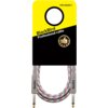 Opakowanie kabla z napisem "BlackBird Professional cable" oraz "PRO SERIES 7" na żółto-czarnym tle, z widocznym kablem o plecionym wzorze w kolorach szarym, czerwonym i niebieskim. Na końcówkach kabla widnieje napis "BlackBird".