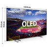 Telewizor PHILIPS 55OLED718 55" OLED 4K 120Hz Google TV Ambilight x3 Dolby Atmos Pobór mocy (tryb czuwania) [W] 0.3