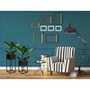 Kwietnik LOFTINSPIRED Concove 60 cm Czarny Głębokość [cm] 21.5