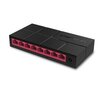 Switch MERCUSYS MS108G Gigabit Ethernet, 8 portów Wyposażenie Zasilacz