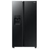 Lodówka HISENSE RS694N4GBE Side by Side No frost 178.6cm Czarna (szkło) Podajnik wody Kostkarka