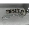 Zestaw garnków GÖTZE & JENSEN CS300 Colorado Inox (10 elementów) Pojemność [l] garnek 5.5 l