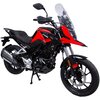 Motocykl TORQ Zetra ADV 125 124.4cm3 11l Czarno-czerwony Moc silnika [KM] 10.6