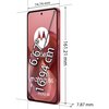 Smartfon MOTOROLA Moto G86 5G 8/256GB 6.67" 120Hz Czerwony Wyświetlacz 6.67", 2712 x 1220px, P-OLED