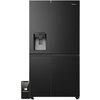 Lodówka HISENSE RS818N4TFE Side by Side No Frost 179cm Czarna Kostkarka Wi-Fi ConnectLife Metal Tech Cooling