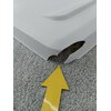 Kosz na śmieci PROSPERPLAST Sortibox IKWB35S4-427C (4x35L) Szary Szerokość [cm] 29.3