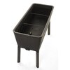 Donica KETER Full Bloom 17210614 120L Brązowy Materiał Imitacja naturalnego rattanu