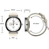 Smartwatch ZEBLAZE Lily 2 Srebrny Rozmiar wyświetlacza [cal] 1.2