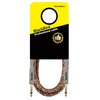 Zdjęcie przedstawia kabel o kolorowym oplocie z dwoma wtykami Jack 6.3 mm, zapakowany w opakowanie z napisem "BlackBird Professional cable" oraz "PRO SERIES 7". Na opakowaniu znajduje się również grafika przedstawiająca kciuk uniesiony w górę otoczony gwi