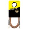 Zdjęcie przedstawia kabel audio z wtykami Jack 6.3 mm, o długości 6 metrów, zapakowany w opakowanie z napisem "BlackBird Professional cable" oraz "PRO SERIES 7". Opakowanie jest w kolorach żółtym i czarnym, z grafiką przedstawiającą kciuk uniesiony w górę