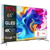 Telewizor TCL 65C645 65" QLED 4K Google TV Dolby Vision Dolby Atmos HDMI 2.1