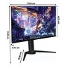 Monitor GIGABYTE Aorus FO32U2P 31.5" OLED 3840x2160px 240Hz 0.03 ms [GTG] Powłoka matrycy Matowa