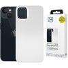 Białe opakowanie z logo "3mk" zawiera przezroczyste etui na telefon, z widocznym napisem "HARDY® MagSilicone" oraz "Premium back protection". Na opakowaniu znajduje się także żółta naklejka z napisem "Military Grade Drop Test MIL-STD-810H" oraz informacja
