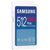Karta pamięci SAMSUNG PRO Plus SDXC 512GB Adapter w zestawie Nie