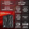 Komputer MAD DOG DIAXID605F-I19WB32WH i5-14400F 32GB RAM 1TB SSD GeForce RTX5060Ti DLSS 4 Wi-Fi Windows 11 Home Procesor Intel Core i5-14400F
