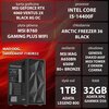 Komputer MAD DOG DIAXID605F-I18DB32 i5-14400F 32GB RAM 1TB SSD GeForce RTX4060 DLSS 3 Wi-Fi Procesor Intel Core i5-14400F