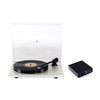 Gramofon REGA Planar 1 Biały, Manualny,Napęd paskowy,Wkładka Rega,Pokrywa w zestawie,Prędkość odtw. 33 1/3, 45 obr./min + Przedwzmacniacz gramofonowy REGA Fono Mini A2D