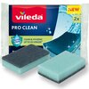Zmywak kuchenny VILEDA Pro Clean (2 sztuki) Cechy Pięciokrotnie większa chłonność