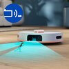 Robot sprzątający PHILIPS HomeRun 5000 XU5000/20 Funkcje Automatyczny powrót do bazy i ładowanie, Programator pracy, Wirtualna latarnia, Wirtualna ściana, Wi-Fi, Funkcja mopowania