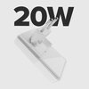 Ładowarka sieciowa SBS Flexi 20W Biały Wysokość [mm] 70