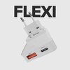 Ładowarka sieciowa SBS Flexi 20W Biały Rodzaj złącza USB - 1 szt.