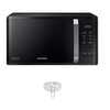 Kuchenka mikrofalowa SAMSUNG MG23K3523AK E2 800W średnica 28.8 cm pojemność 23L Quick Defrost Auto Cook Czarny Sterowanie Elektroniczne