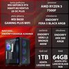 Komputer MAD DOG ENDORFY500ARGB-A29DR64 R5-7500F 64GB RAM 1TB SSD GeForce RTX5060Ti DLSS 4 Wi-Fi Procesor AMD Ryzen 5 7500F