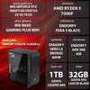 Komputer MAD DOG ENDORFY500AIR-A29DB32 R5-7500F 32GB RAM 1TB SSD GeForce RTX5060Ti DLSS 4 Wi-Fi Procesor AMD Ryzen 5 7500F