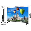 Telewizor LIN 32LHD1810 32" LED Slim Pobór mocy (tryb włączenia) [W] 27